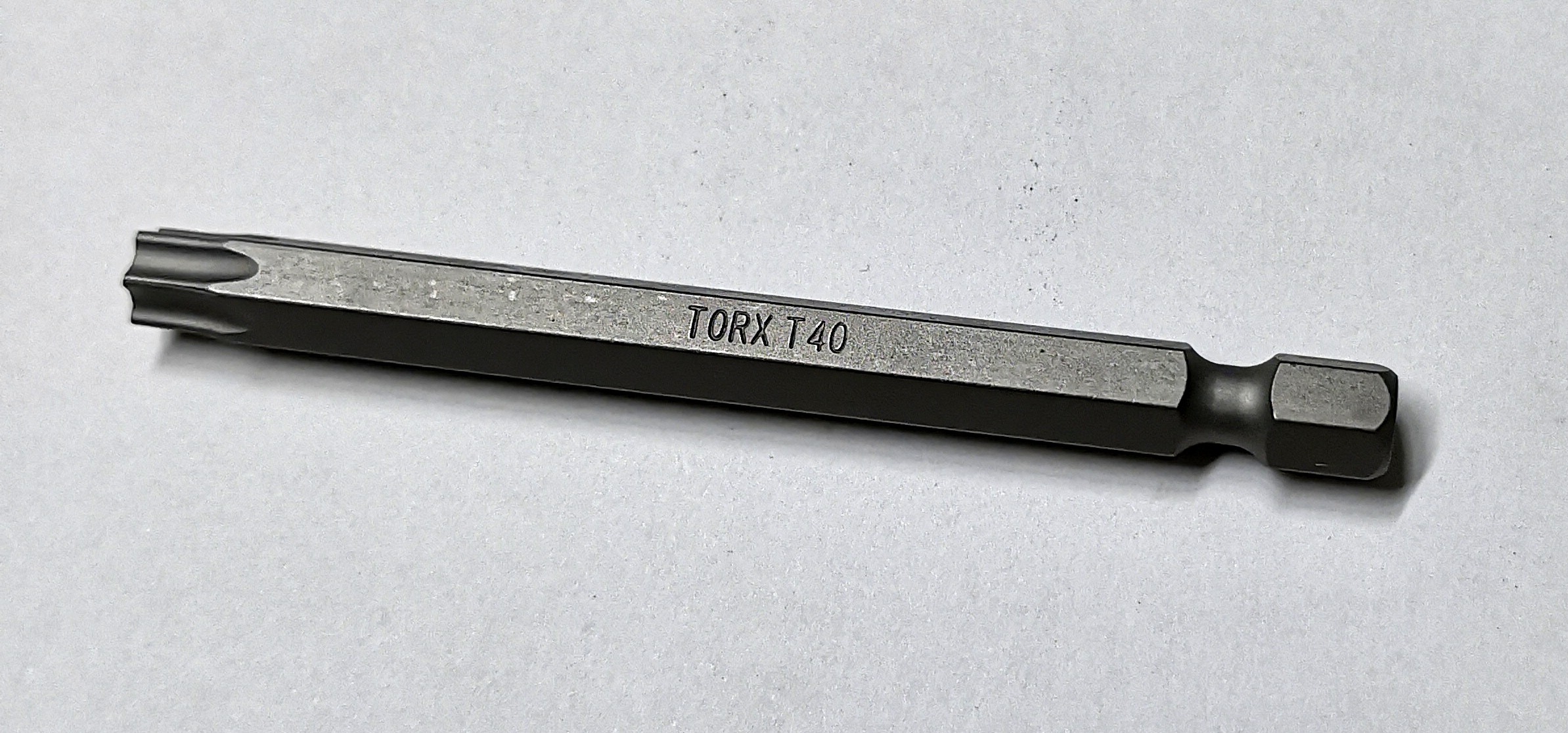 1/4" Bit Innensechsrund (Torx®) T40 mit Bohrung, 75mm lang