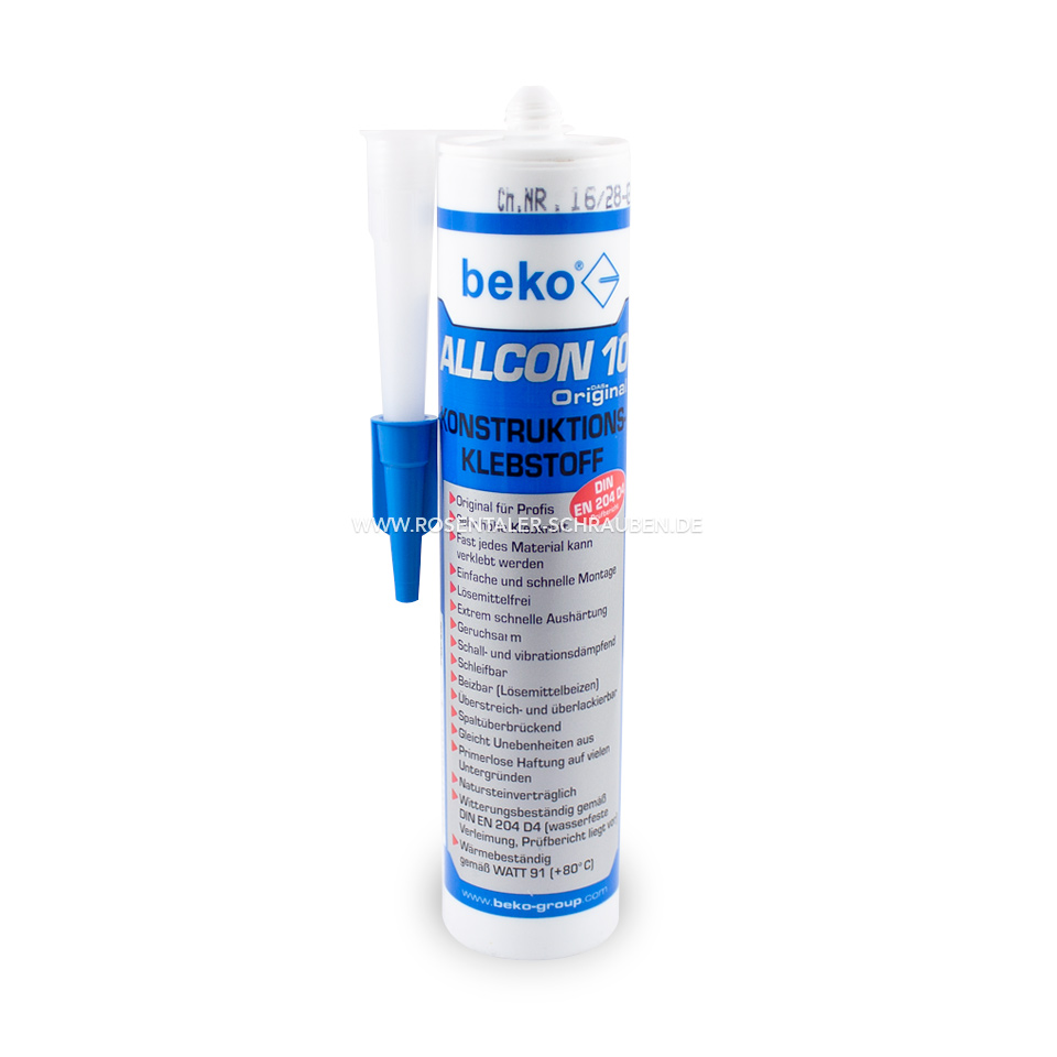 BEKO Allcon 10 Konstruktionsklebstoff 310ml