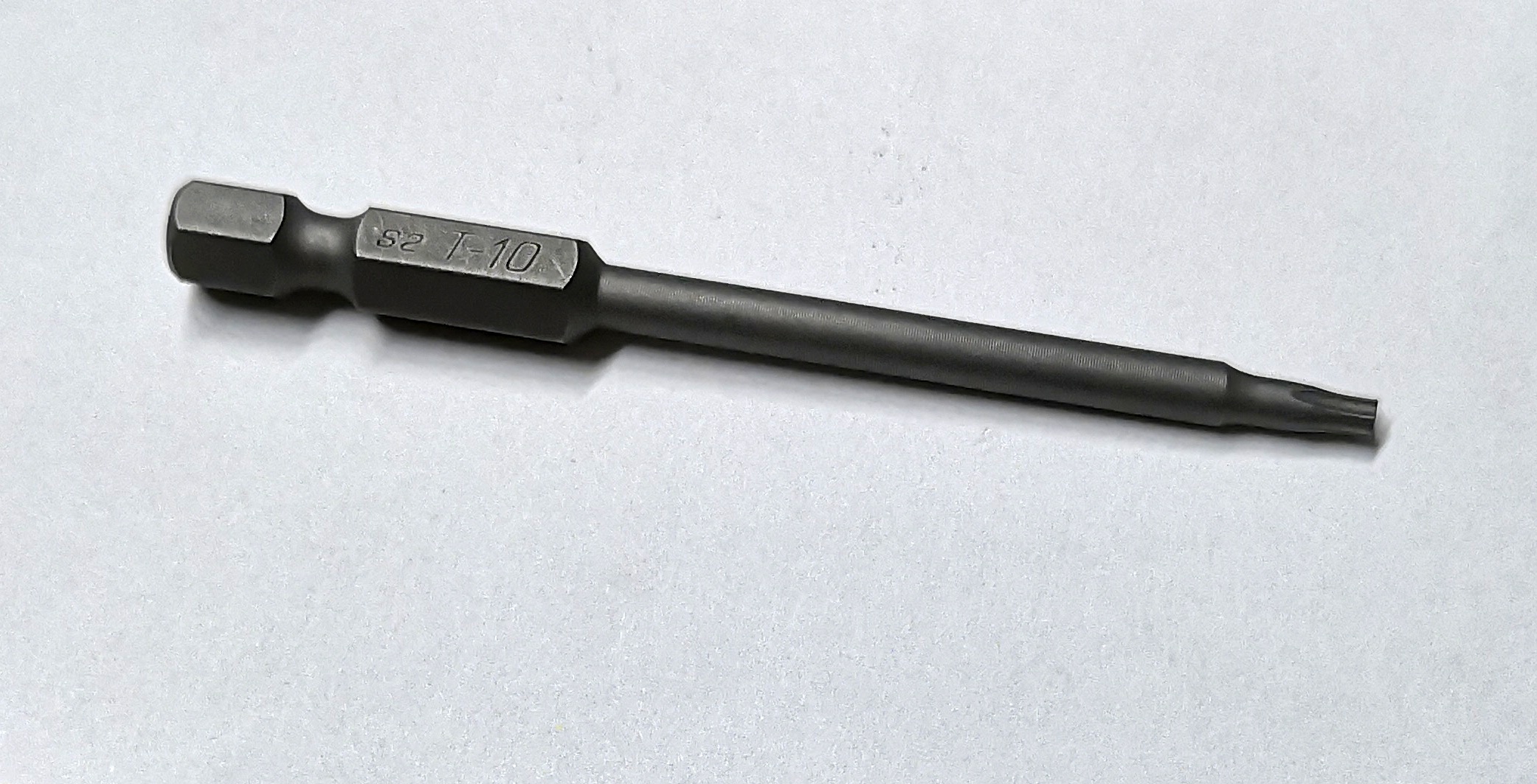 1/4" Bit Innensechsrund (Torx®) T10 mit Bohrung, 75mm lang